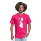 Jackalope bunny - Unisex Classic T-Shirt - fuchsia