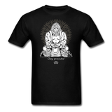 Bigfoot Buddha/Stay Grounded - Unisex Classic T-Shirt - black