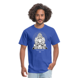 Bigfoot Buddha/Stay Grounded - Unisex Classic T-Shirt - royal blue