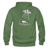 Lake Monster Abduction - Unisex Premium Hoodie - military green