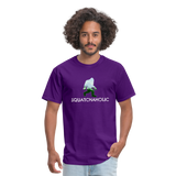 Squatchaholic - Unisex Classic T-Shirt - purple