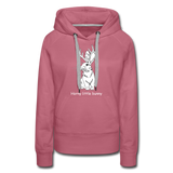 Horny little bunny - Women’s Premium Hoodie - mauve