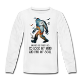 Into the forest I go - Kids' Premium Long Sleeve T-Shirt - white