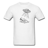 Lake Monster Abduction - Unisex Classic T-Shirt - white