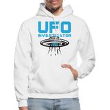 UFO Investigator - Gildan Heavy Blend Adult Hoodie - white