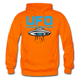 UFO Investigator - Gildan Heavy Blend Adult Hoodie - orange